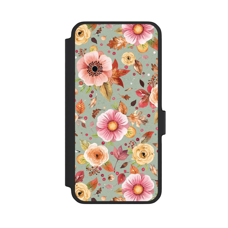 Galaxy A56 5G NIVOflip Herbstblumen Weiches Grün