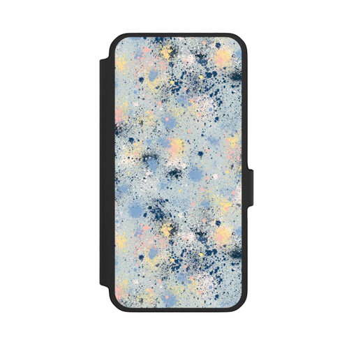 Samsung Galaxy A56 5G NIVOflip Tintentropfen Staub Textur Blau