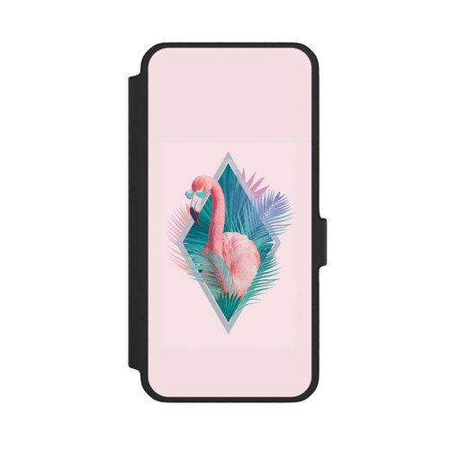 Samsung Galaxy A56 5G NIVOflip Tropische Pflanzen Flamingo
