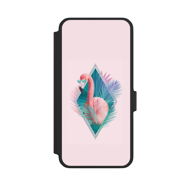 Galaxy A56 5G NIVOflip Tropical Leaves Flamingo