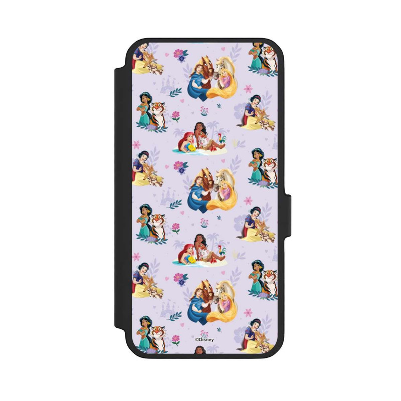 Galaxy A56 5G NIVOflip Princess Floral Pattern Purple