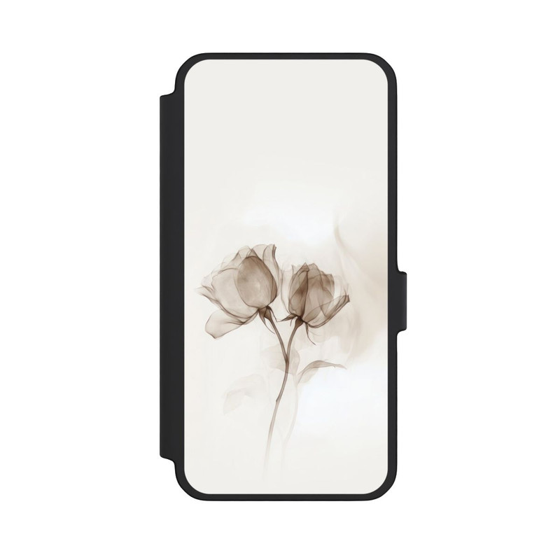 Galaxy A56 5G NIVOflip Braune Rose Blume Nebel