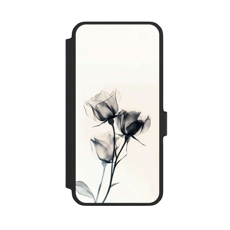 Galaxy A56 5G NIVOflip Schwarze Blume