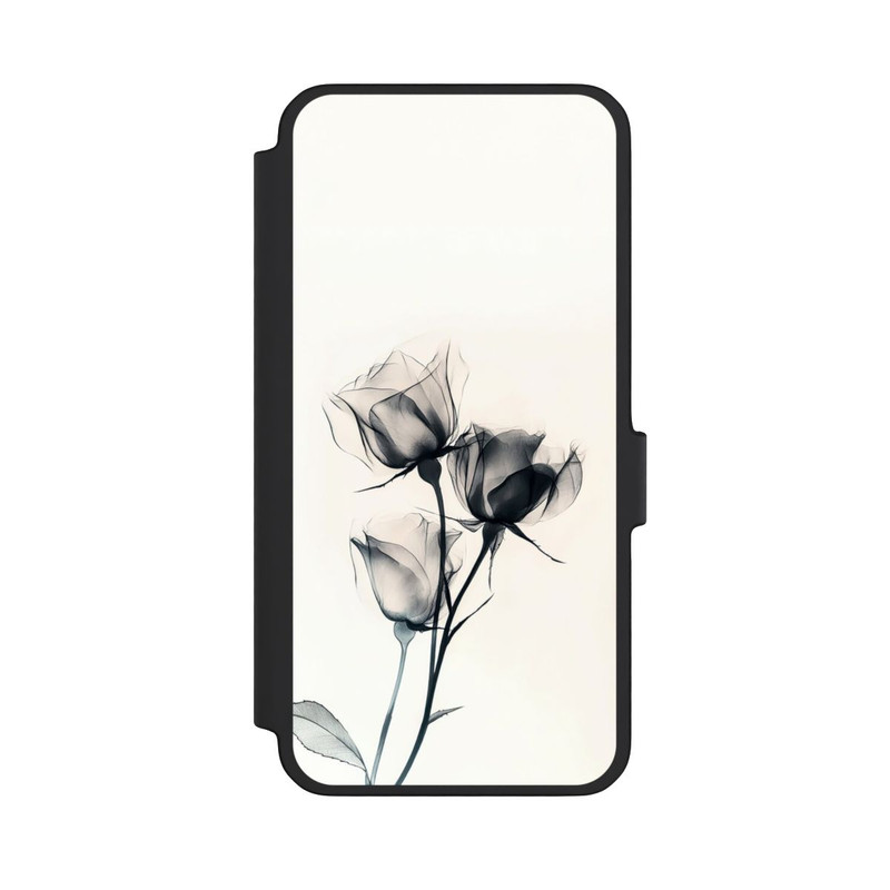 Galaxy A56 5G NIVOflip Schwarze Blume