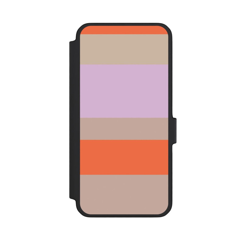 Galaxy A56 5G NIVOflip Moca Lila Orange Stripes