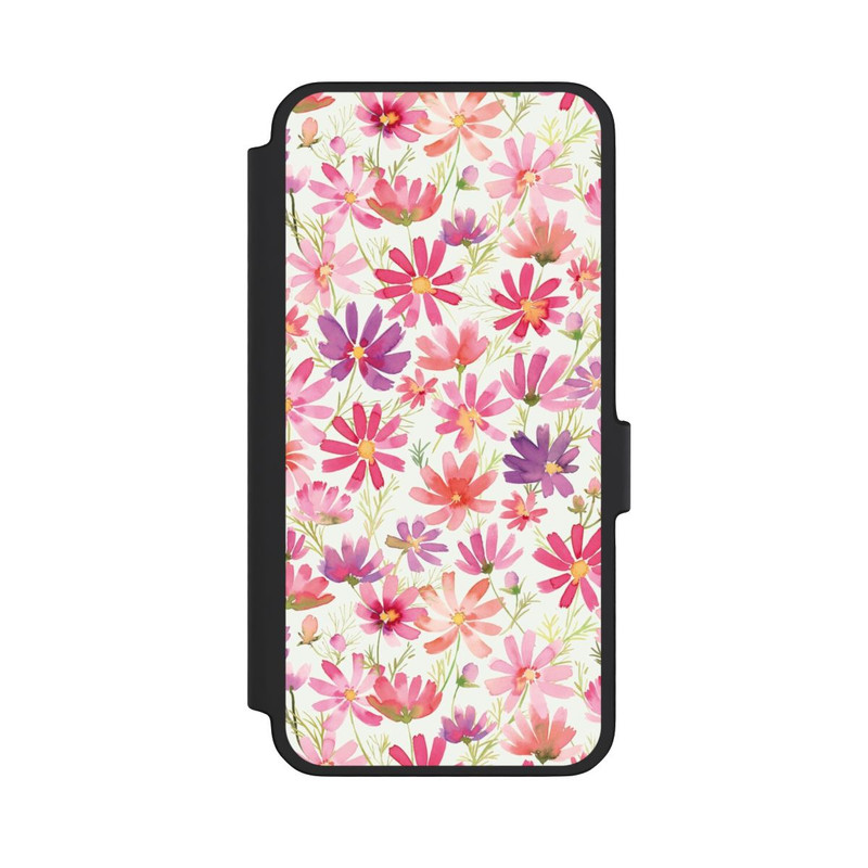 Galaxy A56 5G NIVOflip Boho Cosmos Flowers Purple