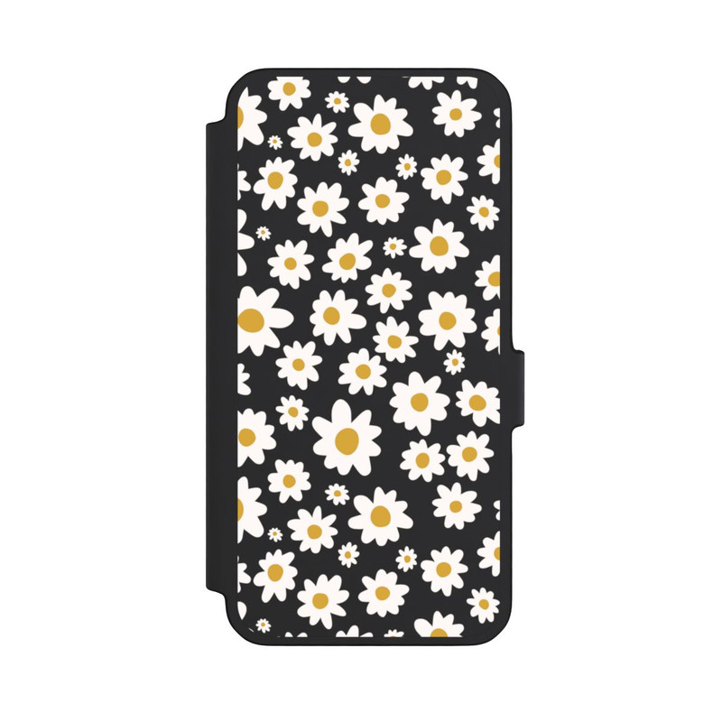 Galaxy A56 5G NIVOflip Daisy Flower Seamless Pattern Transparent