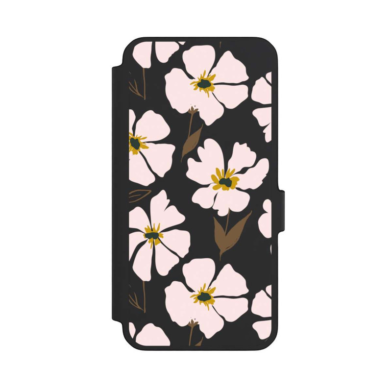 Galaxy A56 5G NIVOflip Simple Pastell Flowers Rose Transparent
