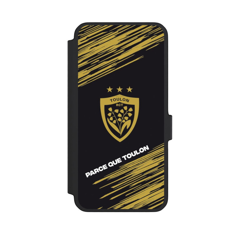 Galaxy A56 5G NIVOflip RCT Logo Gold Monochrom