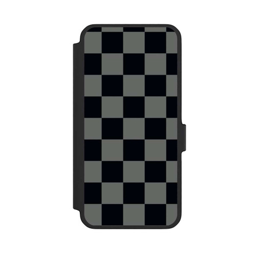 Samsung Galaxy A56 5G NIVOflip Schachbrett Schwarz Grau