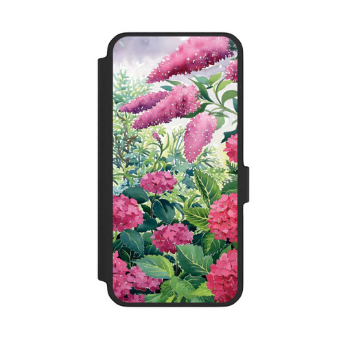 Samsung Galaxy A56 5G NIVOflip Garden Hydrangeas and Buddleia by Christopher Ryland