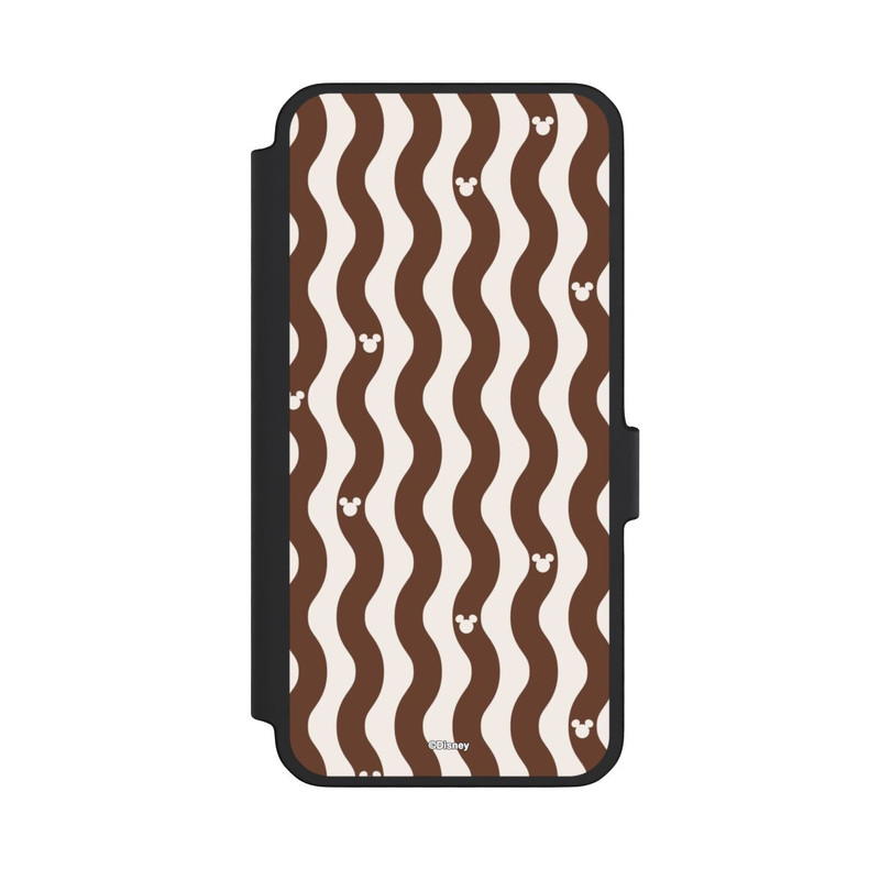 Galaxy A56 5G NIVOflip Mickey Mouse Brown Pattern Waves