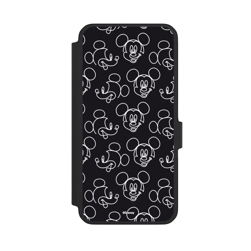 Galaxy A56 5G NIVOflip Disney Mickey Muster Schwarz