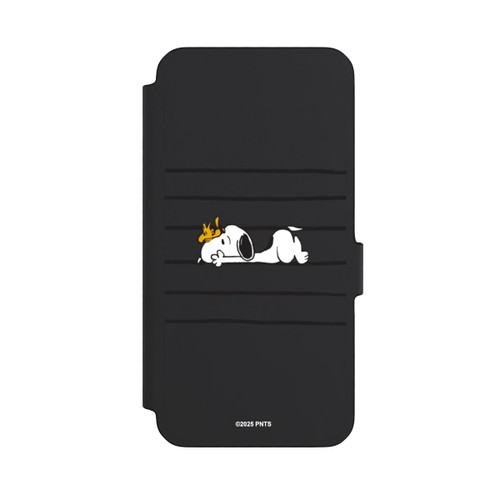 Samsung Galaxy A56 5G NIVOflip Snoopy Woodstock Streifen Peanuts Transparent