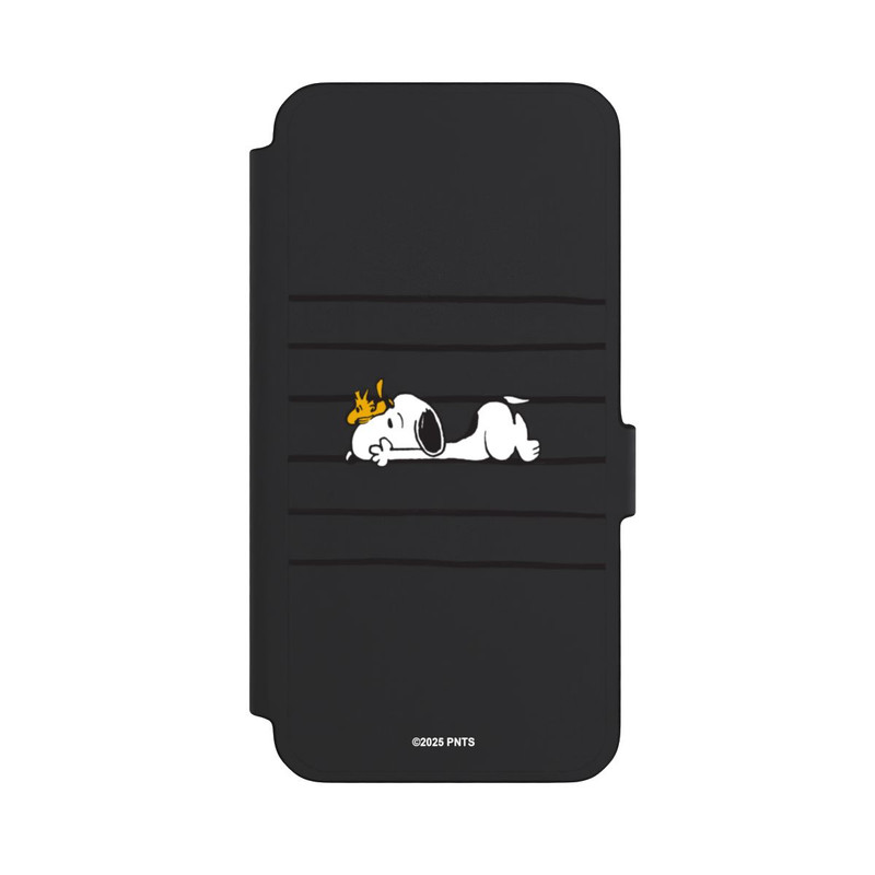 Galaxy A56 5G NIVOflip Snoopy Woodstock Streifen Peanuts Transparent
