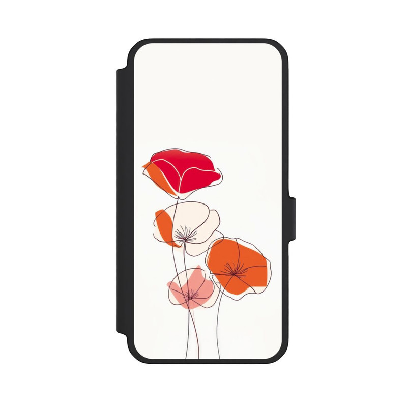 Galaxy A56 5G NIVOflip Poppies Line Art