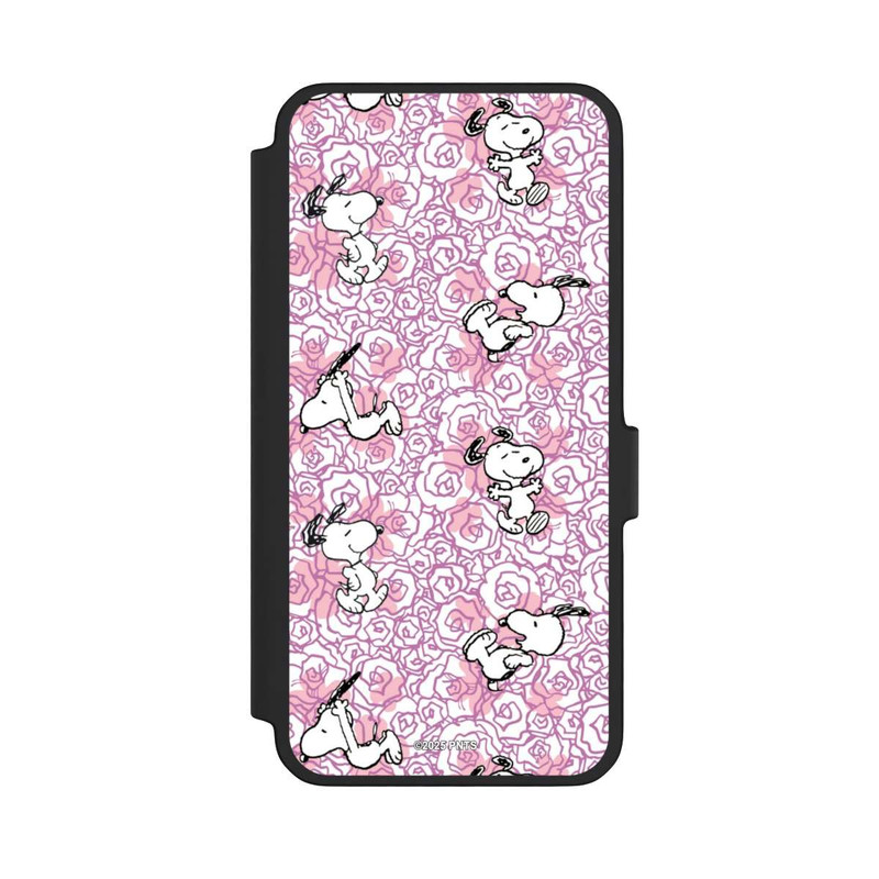 Galaxy A56 5G NIVOflip Peanuts Pink Roses Pattern