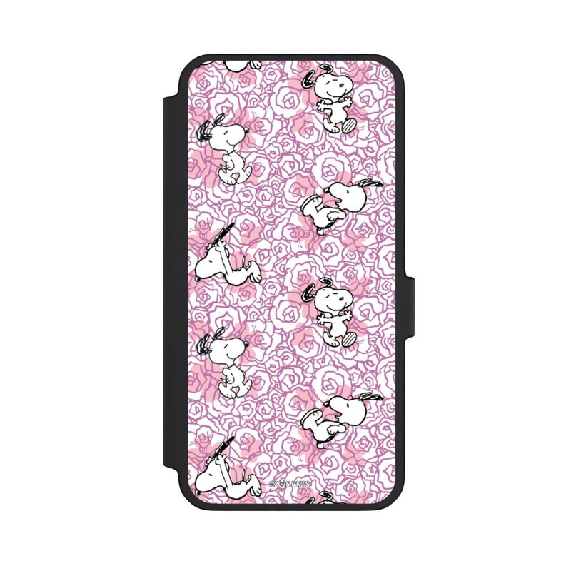 Galaxy A56 5G NIVOflip Peanuts Pink Roses Pattern
