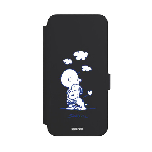 Samsung Galaxy A56 5G NIVOflip Peanuts Charlie Brown Snoopy Hug Transparent
