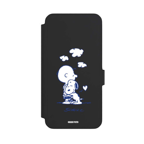 Samsung Galaxy A56 5G NIVOflip Peanuts Charlie Brown Snoopy Hug Transparent