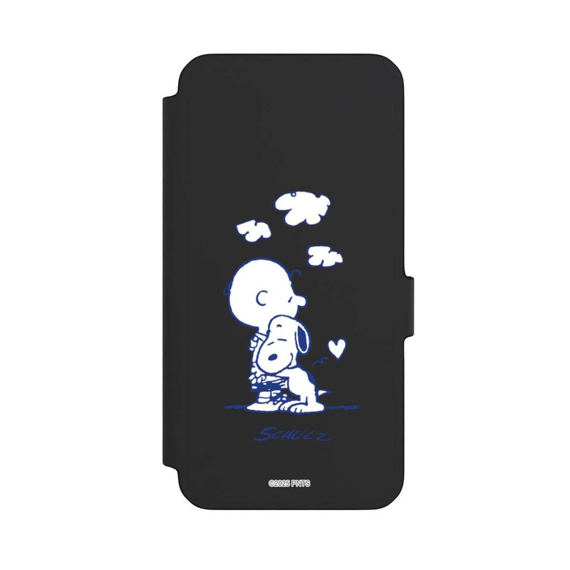 Galaxy A56 5G NIVOflip Peanuts Charlie Brown Snoopy Hug Transparent