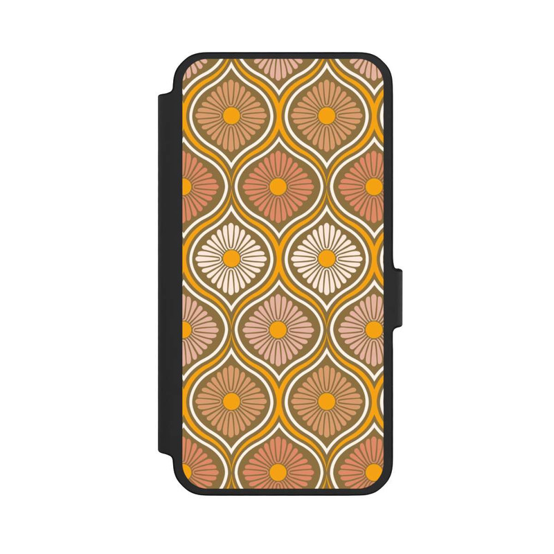 Galaxy A56 5G NIVOflip Groovy 70s Retro Mid-Century Daisy Flowers