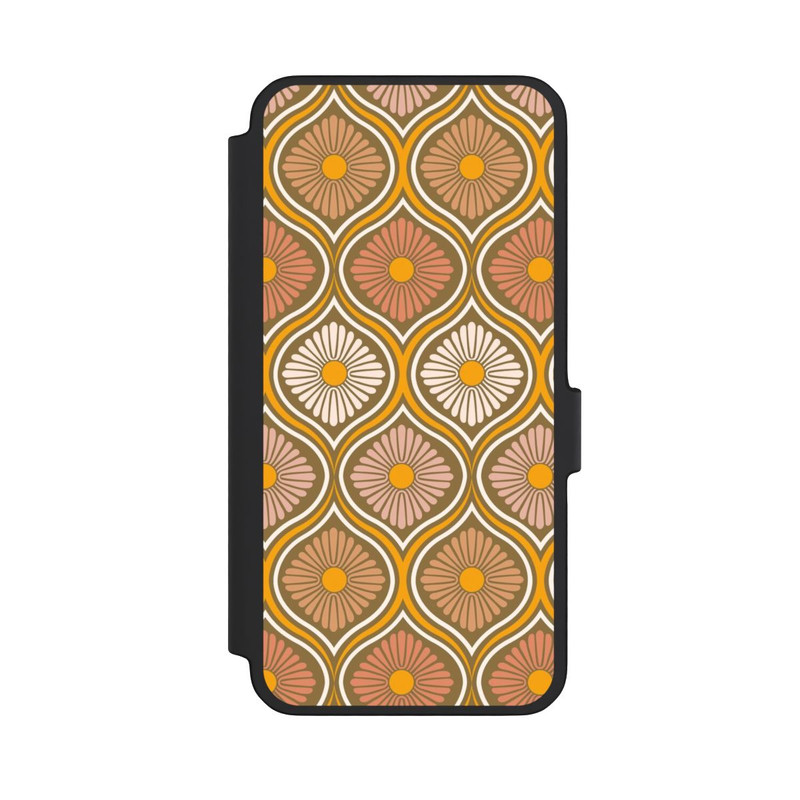 Galaxy A56 5G NIVOflip Groovy 70s Retro Mid-Century Daisy Flowers