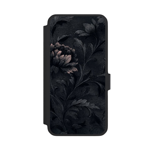 Samsung Galaxy A56 5G NIVOflip Dunkles Blumenmuster Vintage