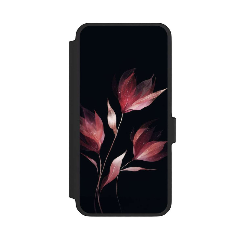 Galaxy A56 5G NIVOflip Burgunderrote Blume Negativ