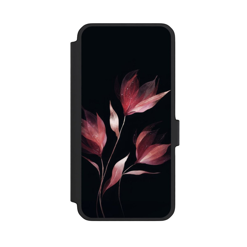 Galaxy A56 5G NIVOflip Burgunderrote Blume Negativ