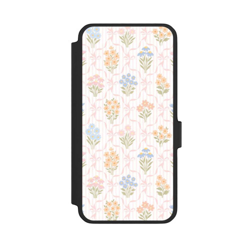 Samsung Galaxy A56 5G NIVOflip Vintage Frühlingsblumenstrauß im Cottagecore Stil