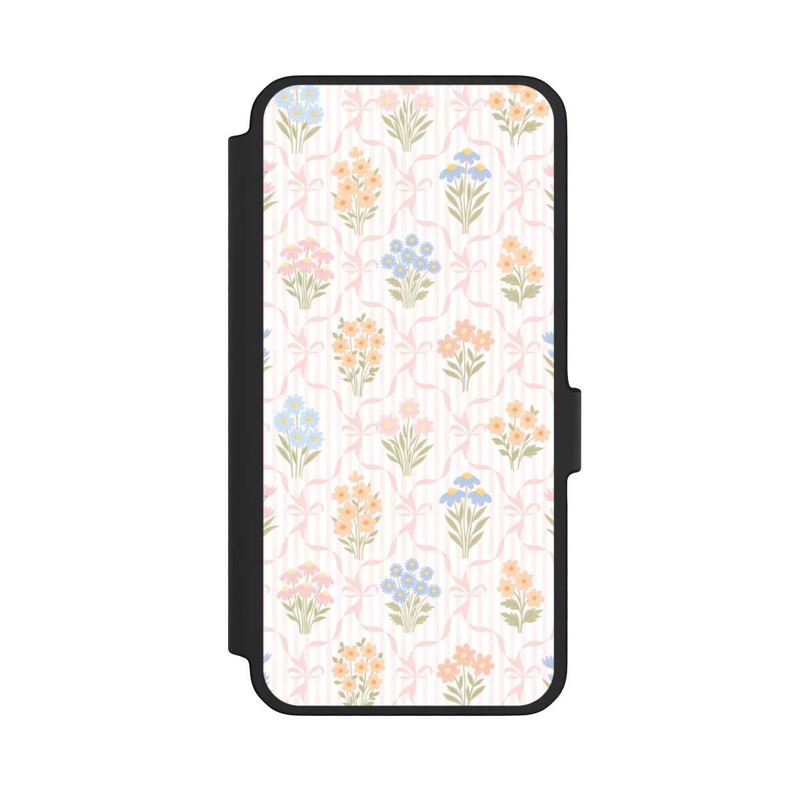 Galaxy A56 5G NIVOflip Vintage Frühlingsblumenstrauß im Cottagecore Stil