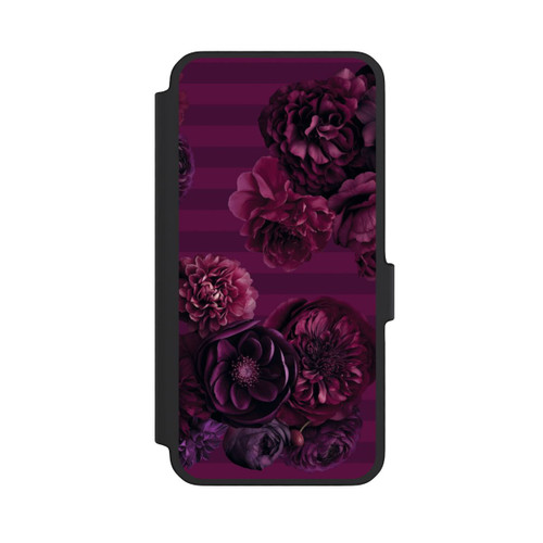Samsung Galaxy A56 5G NIVOflip Majestic Baroque Blossom Dream Burgundy Pink with AI