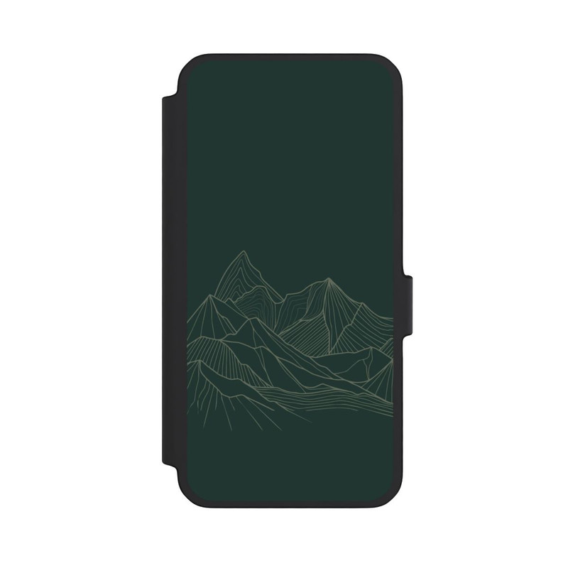 Galaxy A56 5G NIVOflip Berg Line Art Grün
