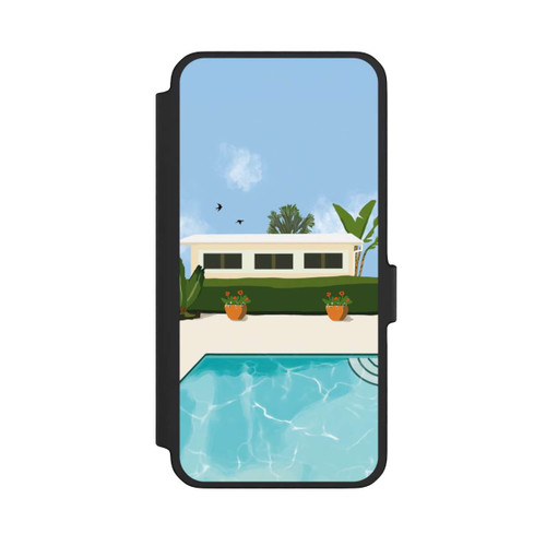 Samsung Galaxy A56 5G NIVOflip California Backyard by Roberta Murray