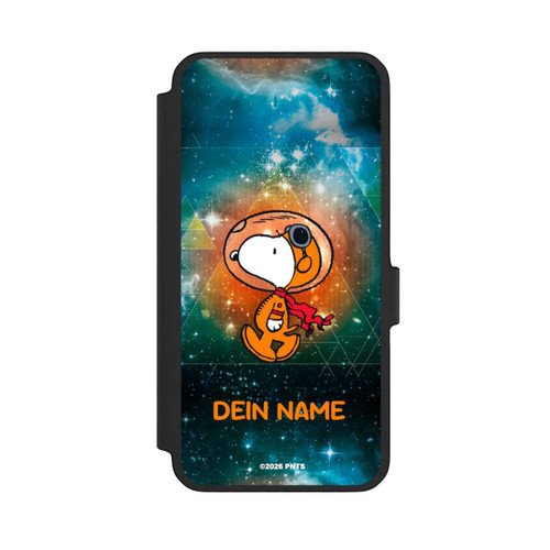Samsung Galaxy A56 5G NIVOflip Snoopy Space Traveller Personalisierbar