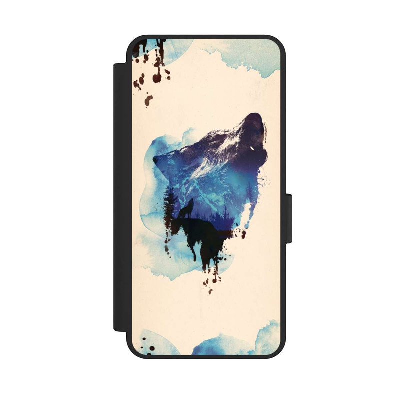 Galaxy S25 Edge NIVOflip Seul comme un loup
