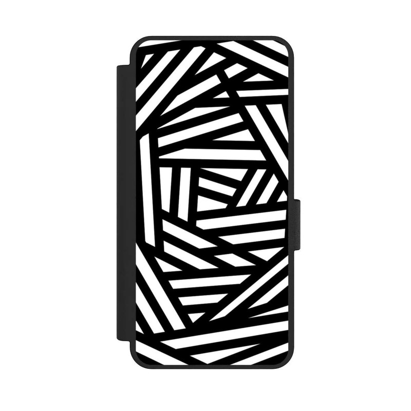 Galaxy S25 Edge NIVOflip Simplement noir et blanc1