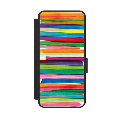Samsung Galaxy S25 Edge NIVOflip Bunte Streifen1