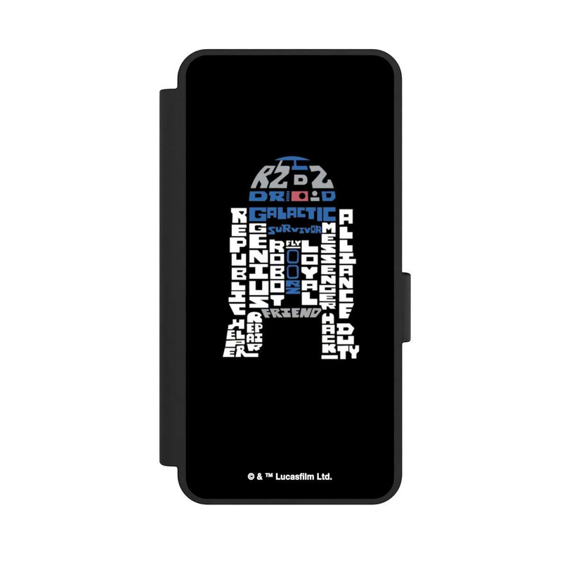 Galaxy S25 Edge NIVOflip R2-D2 Typo Graphique