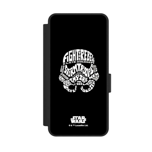 Samsung Galaxy S25 Edge NIVOflip Sturmtruppler Typo Grafisch