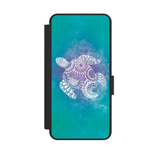 Samsung Galaxy S25 Edge NIVOflip Mandala Schildkröte