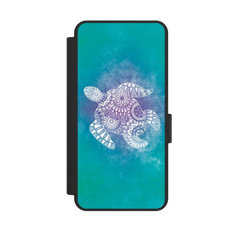 Galaxy S25 Edge NIVOflip Mandala Tortue