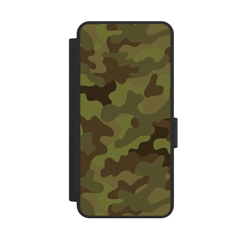 Galaxy S25 Edge NIVOflip Denim militaire Camo