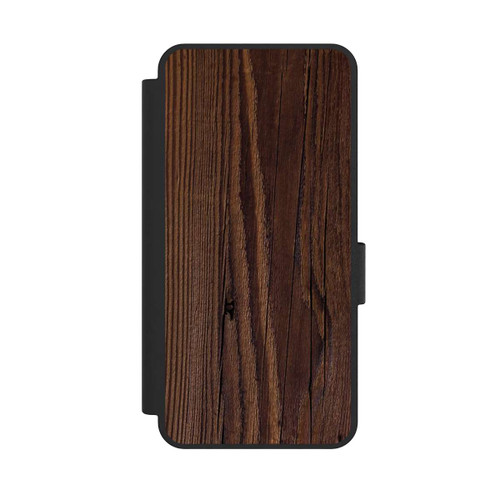 Samsung Galaxy S25 Edge NIVOflip Maserung Holzlook