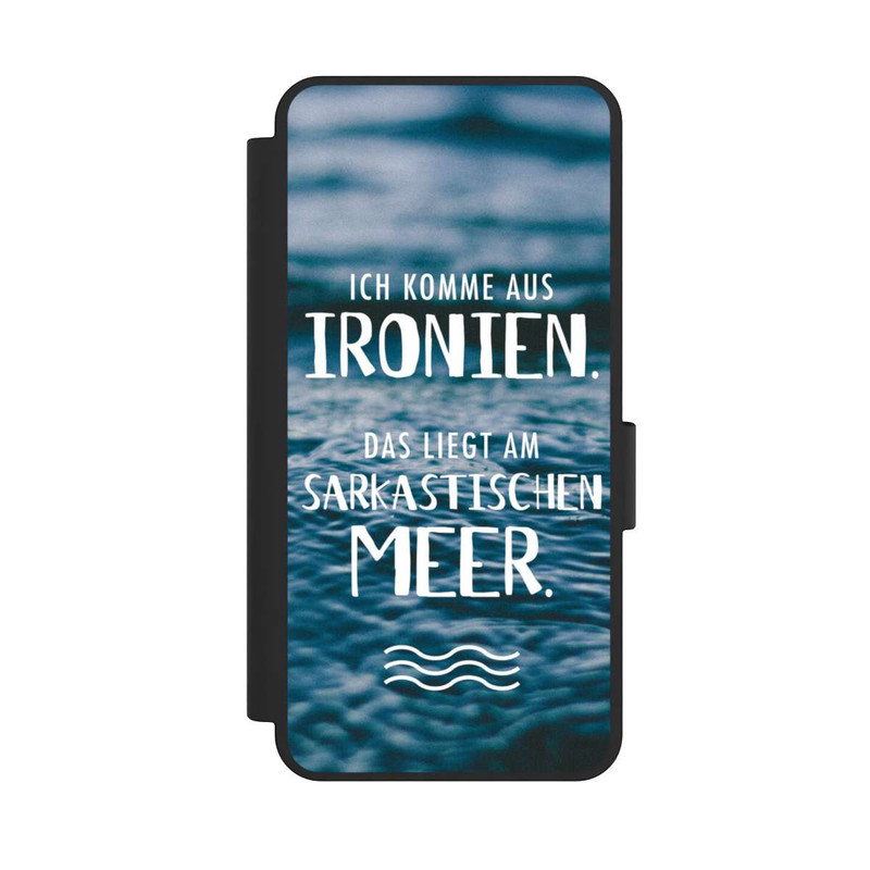 Galaxy S25 Edge NIVOflip Ich Komme aus Ironien