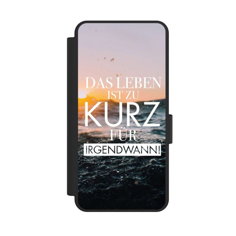 Galaxy S25 Edge NIVOflip Leben zu Kurz für Irgendwann