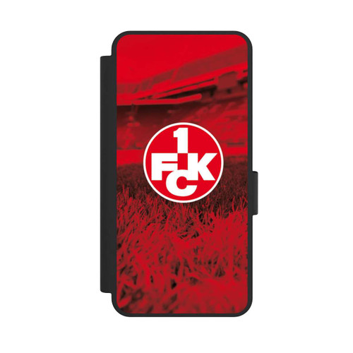 Samsung Galaxy S25 Edge NIVOflip Stadionrasen FCK Rot