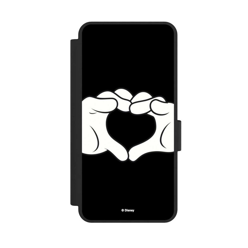 Galaxy S25 Edge NIVOflip Cœur Mains Mickey et Minnie