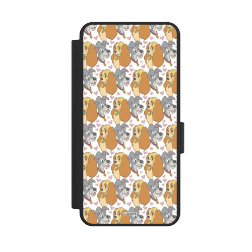 Samsung Galaxy S25 Edge NIVOflip Susi und Strolch Muster Herzen